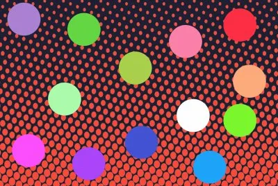 Boules colorÃ©es