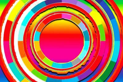 Cercles couleurs