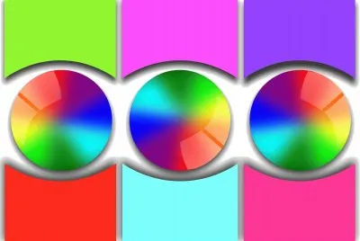 Boules colorÃ©es
