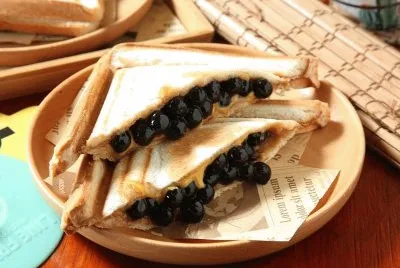 Boba hot pressed sandwich