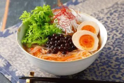 Boba bean noodles