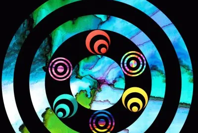 cercle bleu