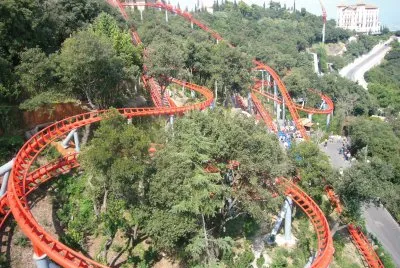 MuntaÃ±a rusa Tibidabo jigsaw puzzle