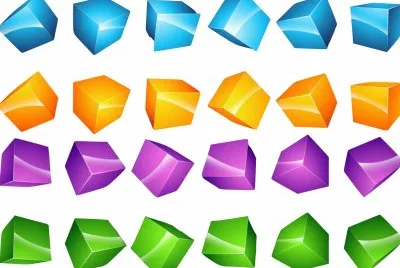 Cubes couleur