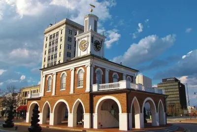 The Market House in downtown Fayetteville