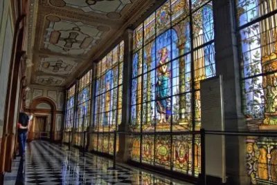 VITRALES DEL CASTILLO DE CHAPULTEPEC