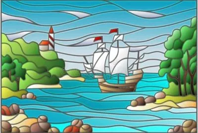 å½©è‰²çŽ»ç’ƒ jigsaw puzzle