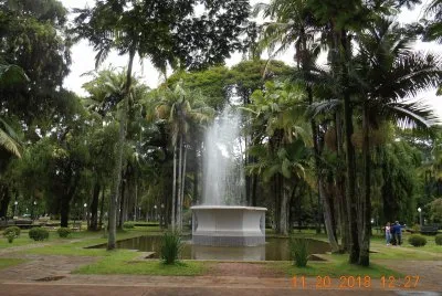Chafariz na praça