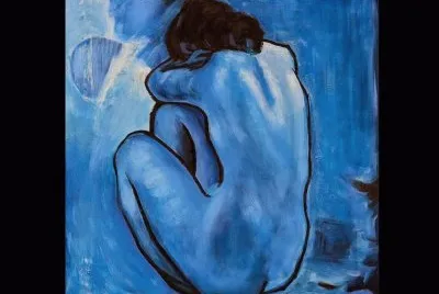 Desnudo azul