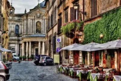 Cafe Italy jigsaw puzzle