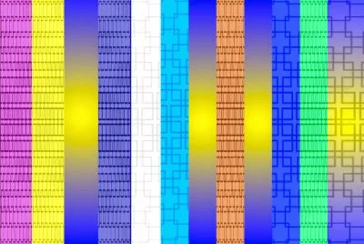 Bandes couleurs