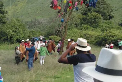 la yunza en la quebrada