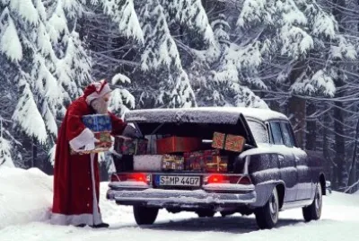 Santa 's Benz