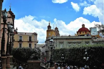 Centro histÃ³rico de la Ciudad de Guanajuato.