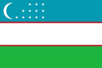 Uzbekistan Flag