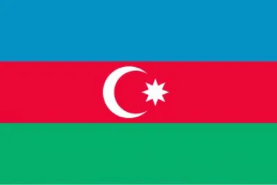 Azerbaijan Flag