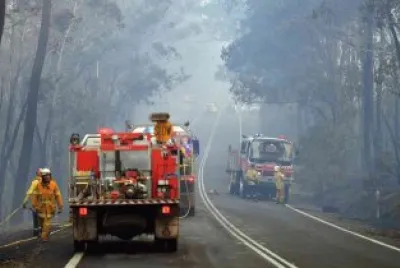 Fuego en Australia jigsaw puzzle