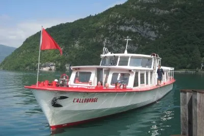 Tour Boat, Lake Annecy, France