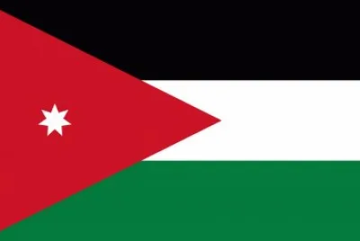 Jordania Flag