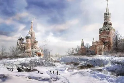 Russie sous la neige