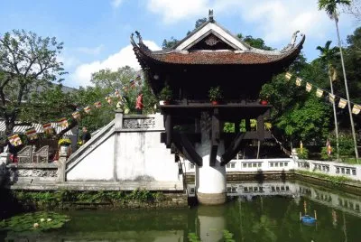 Vietnam Pagoda de un solo Pilar Ha Noi