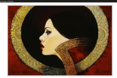 Ritratto profilo jigsaw puzzle