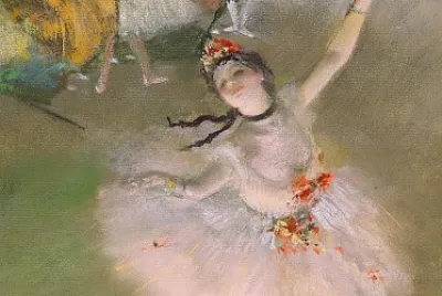BAILARINA, EDGAR DEGAS