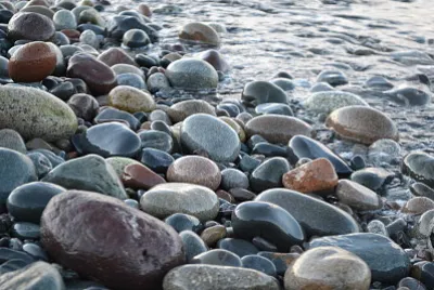 Beach stones