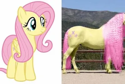 Caballo rosa