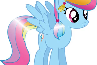 Poni azul