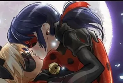 love cat noir y lady bug