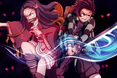 nezuko y tanjiro