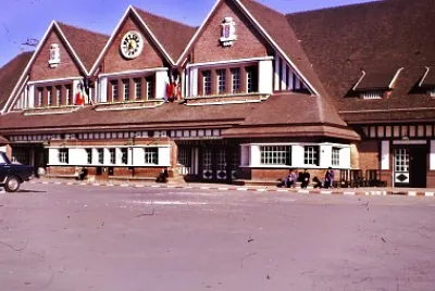 La gare de DEAUVILLE