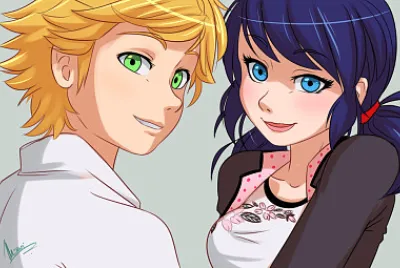 marinette y adrien