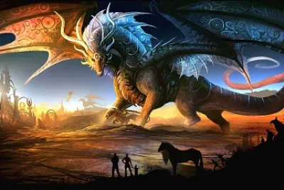 el dragon mas hermoso jigsaw puzzle