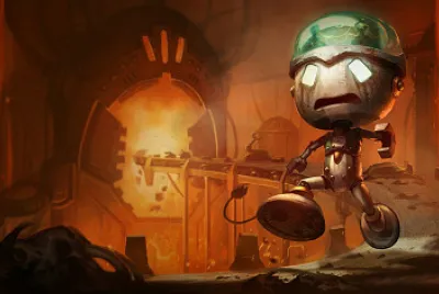 Amumu robot triste