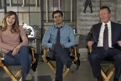 Kat and Elyes and Robert