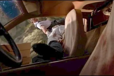 Cabe pulling Walt out! -Postcards From The Edge