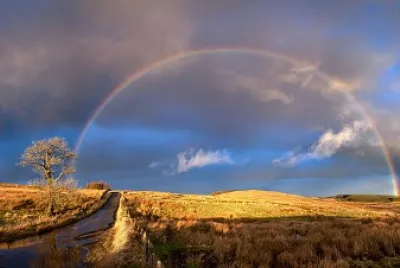 full rainbow Scotland jigsaw puzzle