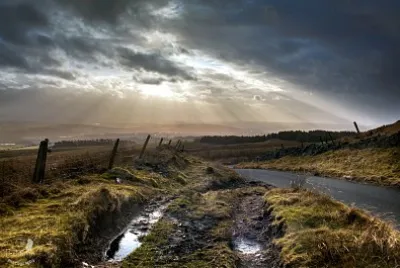 sky drama Kilsyth jigsaw puzzle