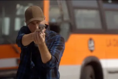 The suspoect has them at gunpoint! -A Cyclone