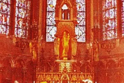 Vitrail de la CathÃ©drale d 'Amiens