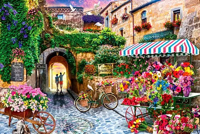 mercadillo de flores