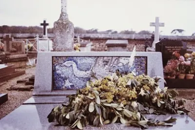 La tombe de Georges BRAQUE Ã  Varengeville jigsaw puzzle