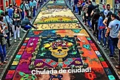 TAPETE DE FLORES