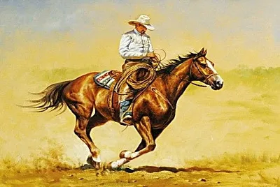 cabalgando
