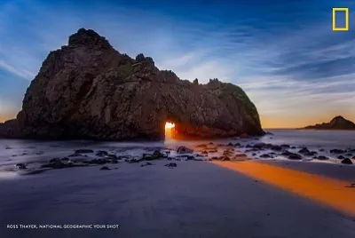 PFEIFFER BEACH (CALIFORNIA) jigsaw puzzle