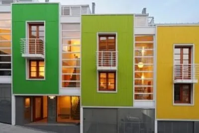 Casas coloridas