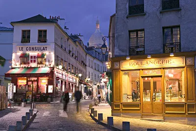 Rue Norvins y Montmartre(Paris)