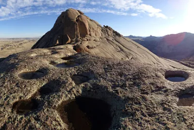 פאזל של Moonstone, Granite Mountains, Wyoming